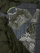 Olive Green Floral