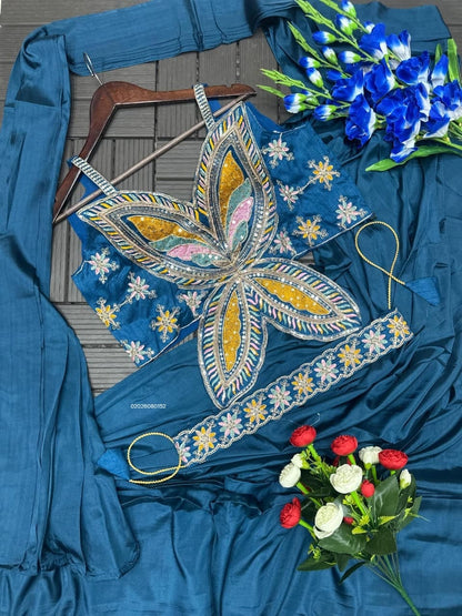 Super Trending Ready-to-Wear Saree ✨