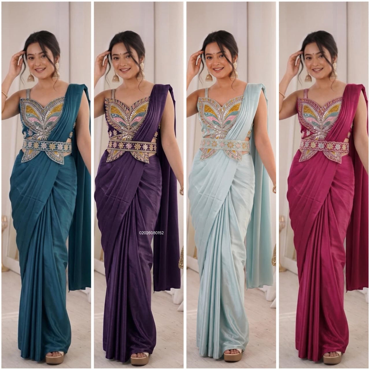 Super Trending Ready-to-Wear Saree ✨