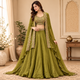 Olive Green Floral
