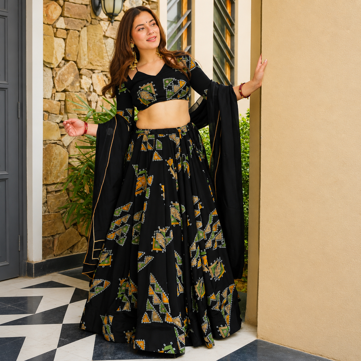 Vallari Designer Ready-to-Wear Party Wear Lehenga Choli – 3 Colors